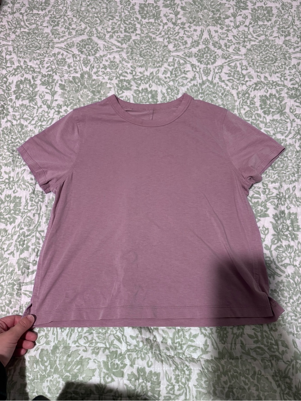 lululemon athletica Short-Sleeve Crew in Dusty Mauve